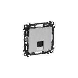 Legrand 75C5UH1 - Tomada de dados VALENA LIFE 1xRJ45 classe 5E alumínio UTP