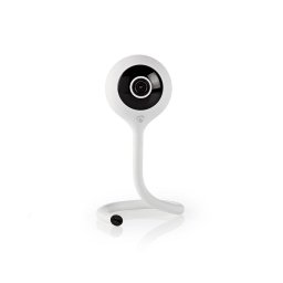 Nedis WIFICI11CWT - Câmara IP inteligente LED/5V/FULL HD 1080p com monitorização climática