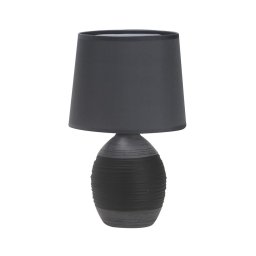 Candeeiro de mesa AMBON 1xE14/40W/230V preto