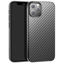 Capa Iphone 12 Pro Max HOCO DELICATE Shadow Series Silicone Preto