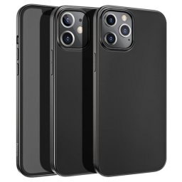 Capa Iphone 12, Iphone 12 Pro HOCO CREATIVE Fascination Series Silicone Preto