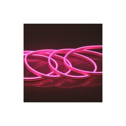 Tira LED NEON 2 m LED/17W/12V IP65 rosa