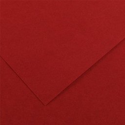 Cartolina 50x65cm Grena 185g 1 Folha Canson - 25 unidades