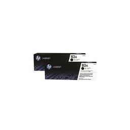 Toner HP Laserjet 83A Pro MFP M125 / M127 Pack 2 Preto (HPCF283AD)