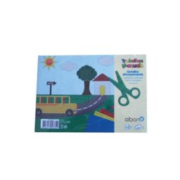Bloco Papel Canelado 10 Folhas 210x297mm Cores Sortidas