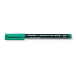 Marcador Permanente Médio Verde 1mm Lumocolor 317-5 - 10 unidades