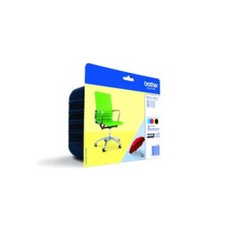 Pack Tinteiros Brother LC229XL / LC225XL 4 Cores LC229XLVALP
