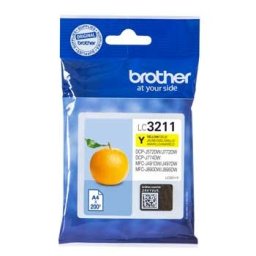 Tinteiro Brother LC3211Y Amarelo