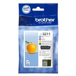 Pack Tinteiros Brother LC3211VAL 4 Cores