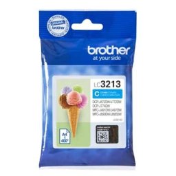 Tinteiro Brother LC3213C Azul