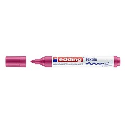 Marcador Tecidos Edding 4500 Carmim - 2 unidades