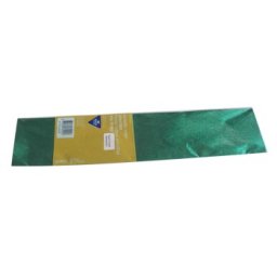 Papel Crepe Verde Metalizado 50x150cm Rolo