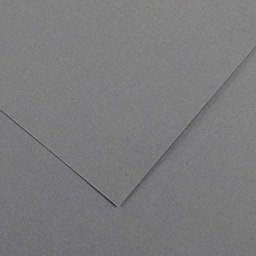 Cartolina 50x65cm Cinzento Chumbo Escuro 185g 1 Folha Canson - 25 unidades