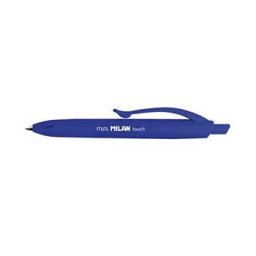 Esferografica Milan Mini P1 Touch Azul - 40 unidades