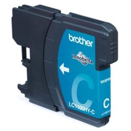 Tinteiro Brother LC1100HYC Azul 10,1ml - Alta Capacidade