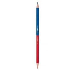 Lapis Bicolor Lyra Duo Medio (Azul / Vermelho) - 2 unidades