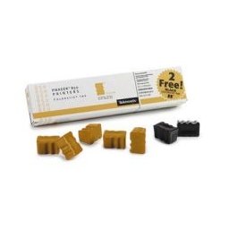 Xerox Phaser 850 Color Stick Amarelo 5un+2un Preto