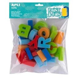 Esponja Carimbo ABC Apli Kids Paint e Fun 26 unidades