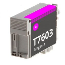 Tinteiro Compatível para Epson T7603 Magenta Vivido C13T76034010 25,9ml