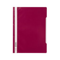 Classificador Capa Transparente Carmesim Durable 5 unidades