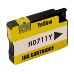 Tinteiro Compatível para HP 711 Amarelo CZ132A 29ml
