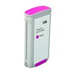 Tinteiro Compatível para HP 728 Magenta F9J66A 130ml