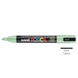 Marcador Uniball Posca PC5M 1,8mm Verde Claro