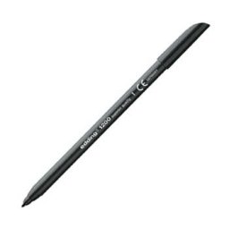 Marcador Médio Preto 1mm Edding 1200 - 2 unidades
