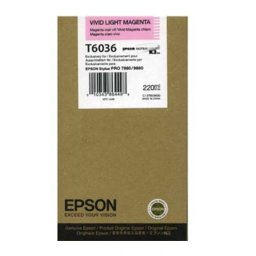 Tinteiro Epson T6036 Magenta Claro Vivido C13T603600 220ml