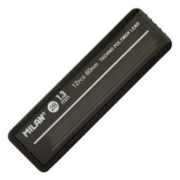 Minas 1,3mm 2B Milan Tubo - 12 unidades