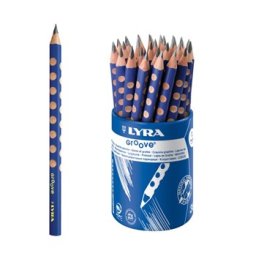 Lapis Carvao N-2-HB Lyra Groove Grafito Copo (36 unidades)