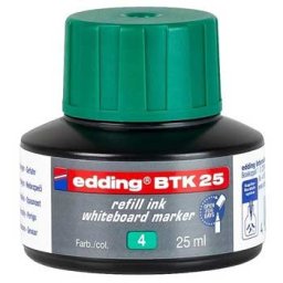Recarga p / Marcador Quadros Brancos Edding BTK 25ml Verde