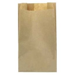 Saco Papel Pão 10x5x28cm Castanho 2000un