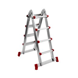 Escada/Escadote com 2 tramos em alumínio