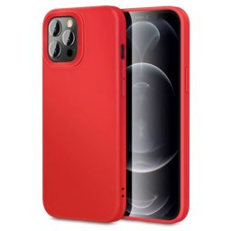 Capa Iphone 12 Pro Max ESR Cloud Silicone Vermelho