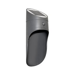 LED Luminária Solar de Parede com Sensor PALESA LED/1W/3,7V IP65 1800 mAh cinza