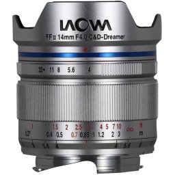 LAOWA 14mm f/4 FF RL Zero-D Montagem Leica M Prata