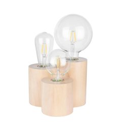 Spot-Light 2266360 - Candeeiro de mesa VINCENT 3xE27/15W/230V