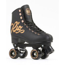 Rio Roller Rose Quad Skates - Black