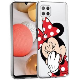 Capa Samsung Galaxy A42 5G (Samsung A426) Disney Minnie Licenciada Silicone em Blister