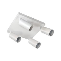 Refletor FARGO 4xGU10/30W/230V branco