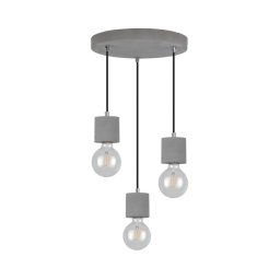 Spot-Light 7169336R - Candeeiro pendente STRONG 3xE27/60W/230V