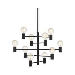 Markslöjd 107187 - Candelabro pendente PARIS 10xE27/60W/230V