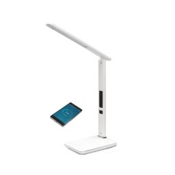 Immax 08966L- Lâmpada LED dim. c/ carreg. sem fio KINGFISHER 8,5W/230V branca
