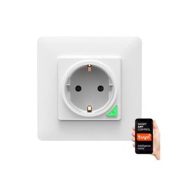 Tomada inteligente SMART 3680W/230V/16A Wi-Fi Tuya SCHUKO