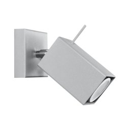 Sollux SL.0455 - Foco de parede MERIDA 1xGU10/40W/230V cinzento