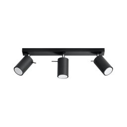 Sollux SL.0093 - Foco RING 3 3xGU10/10W/230V preto