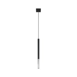 Sollux SL.0885 - Candeeiro suspenso MOSAIC 1xG9/12W/230V preto/cromado