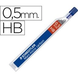 12 astucci da 12 mine 0.5mm 250 05-hb marsmicro staedtler