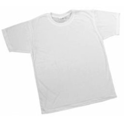 T-SHIRT BRANCA CRIANÇA /SUBLIMAÇÃO Ref. TSH.TOT.10Y.101